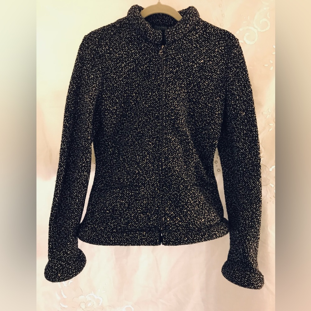 Jean Paul Gaultier Runway Tube Cuff Collar 1999 Vintage Pullover Jacket, Sz 12